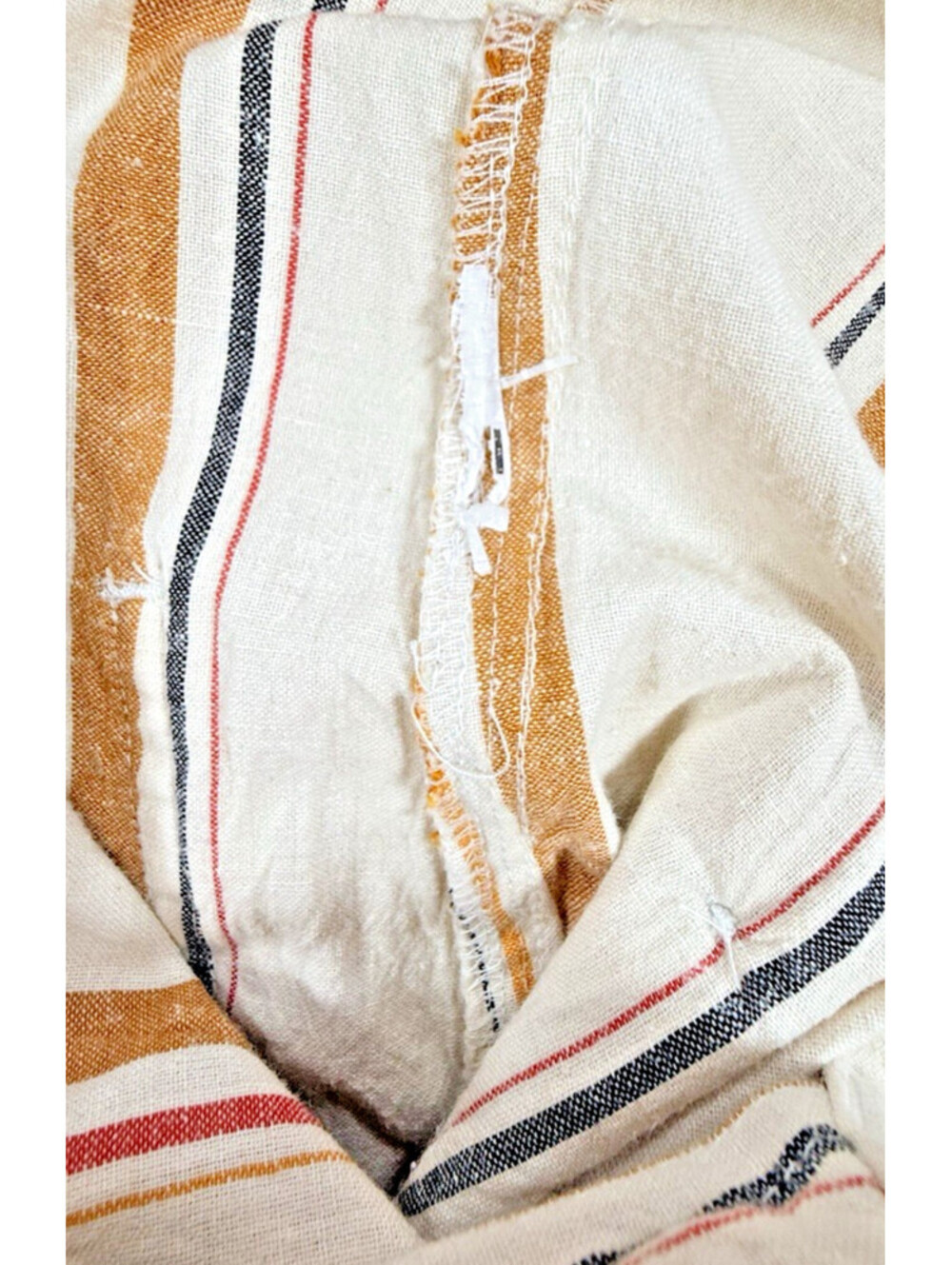 Billabong Light The Night Overalls Womens M Striped Utility Bib Jumpsuit Zip - Picture 8 of 14